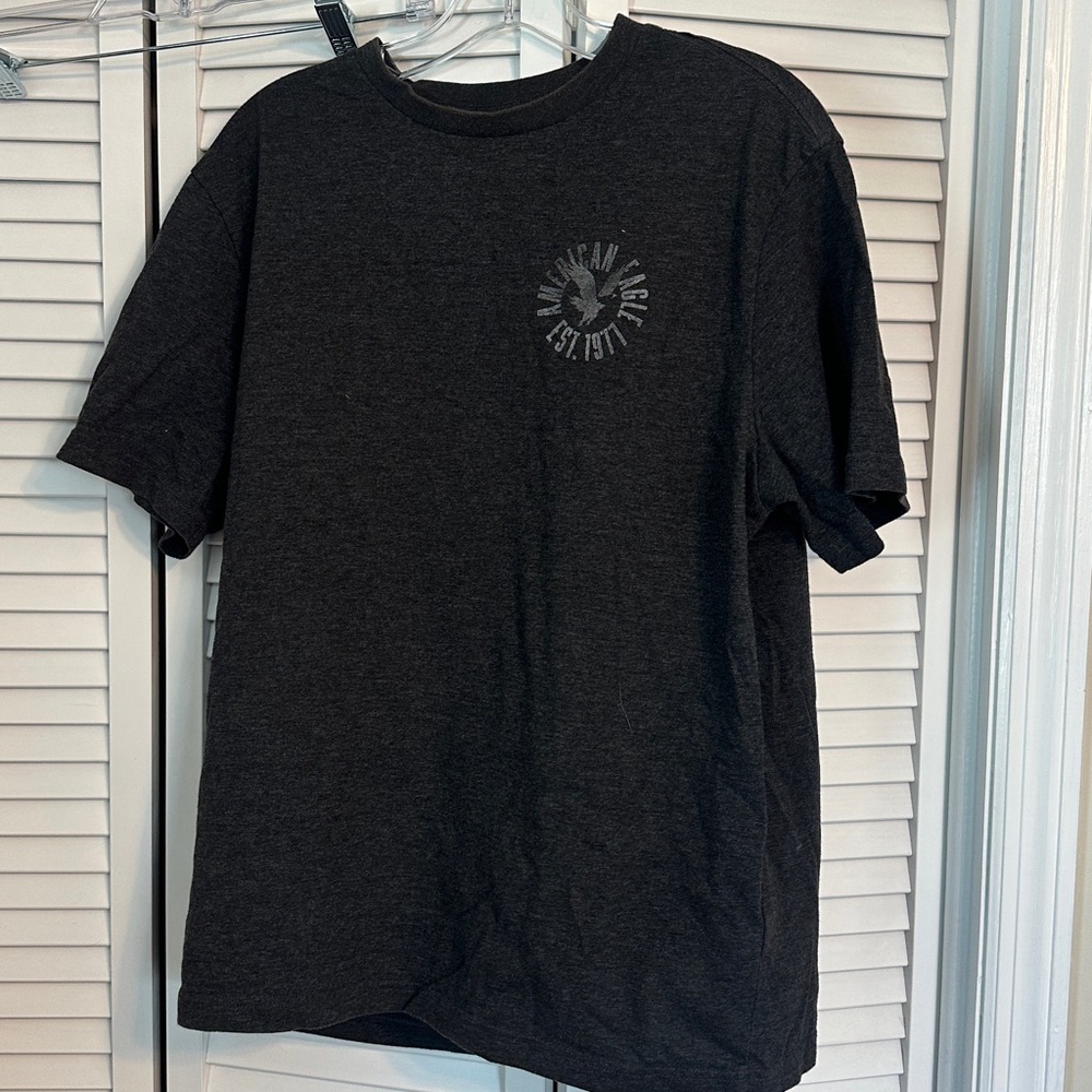 American Eagle Super Soft Gray T-Shirt Men’s Large
